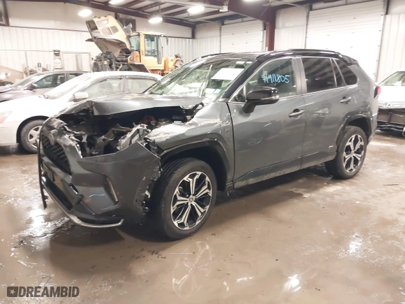 2022 Toyota RAV4 Prime XSE with VIN JTMEB3FV3ND109086, listed as a IAAI auction lot 41411805 with NaN miles. Bid and sale history available at carsss.com. Image 17.