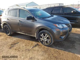 2013 Toyota RAV4 LE with VIN 2T3ZFREV2DW005930, listed as a IAAI auction lot 41995996 with 126,725 mi miles. Bid and sale history available at carsss.com. Image 1.