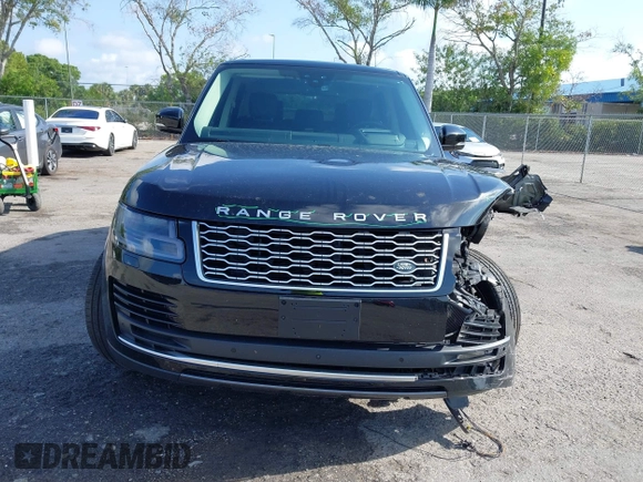 2021 Land Rover Range Rover P525 Westminster z VIN SALGS2SE0MA439172, wystawiony jako IAAI lot #42186748 z przebiegiem 22 326 mil mil oraz . Historia ofert i sprzedaży dostępna na DreamBid. Obrazek 13.
