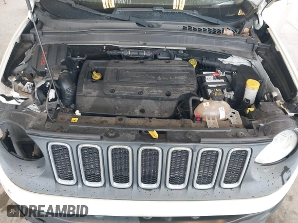 2015 Jeep Renegade Latitude with VIN ZACCJBBH7FPB51994, listed as a IAAI auction lot 41658051 with 95,580 mi miles. Bid and sale history available at carsss.com. Image 10.