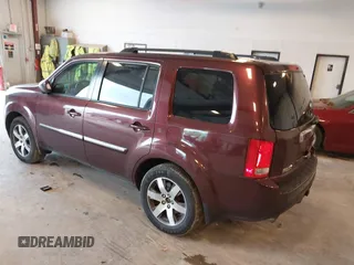 2012 Honda Pilot Touring z VIN 5FNYF4H91CB033638, wystawiony jako IAAI lot #42376592 z przebiegiem 217 984 mil mil oraz . Historia ofert i sprzedaży dostępna na DreamBid. Obrazek 3.
