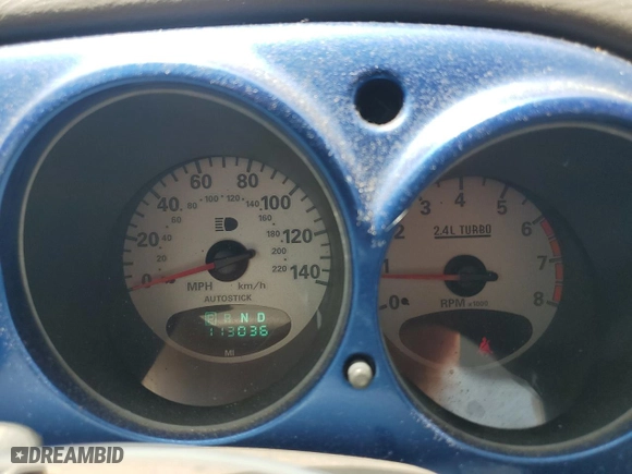 2005 Chrysler PT Cruiser GT with VIN 3C3AY75S35T285968, listed as a Copart auction lot 54061455 with 113,036 mi miles and Salvage Title. Bid and sale history available at carsss.com. Image 9.