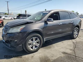 2016 Chevrolet Traverse LT with VIN 1GNKRGKD1GJ136866, listed as a Copart auction lot 61438585 with 130,913 mi miles and Salvage title. Bid and sale history available at DreamBid. Image 1.