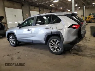 2021 Toyota RAV4 XLE Premium with VIN 2T3A1RFV3MC155735, listed as a Copart auction lot 58738135 with 87,685 mi miles and Salvage title. Bid and sale history available at DreamBid. Image 2.