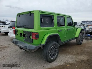 2019 Jeep Wrangler Unlimited Rubicon with VIN 1C4HJXFGXKW580970, listed as a Copart auction lot 49246135 with 97,613 mi miles and Salvage Title. Bid and sale history available at carsss.com. Image 3.