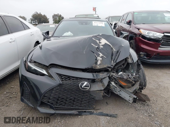 2022 Lexus IS 350 F Sport z VIN JTHGZ1B24N5052989, wystawiony jako IAAI lot #42173656 z przebiegiem 41 488 mil mil oraz . Historia ofert i sprzedaży dostępna na DreamBid. Obrazek 12.