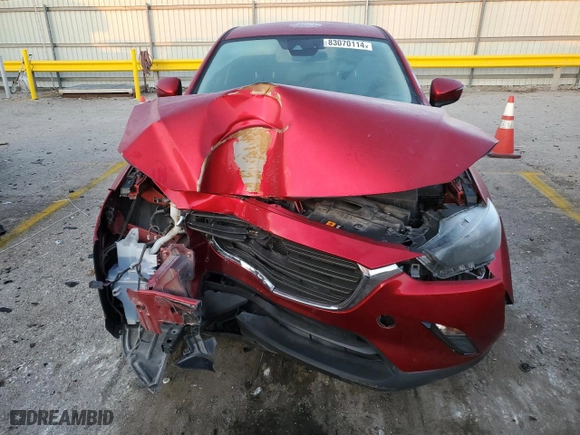 2021 Mazda CX-3 Sport with VIN JM1DKDB76M1501231, listed as a Copart auction lot 83070114 with 37,548 mi miles and Salvage Title. Bid and sale history available at carsss.com. Image 5.