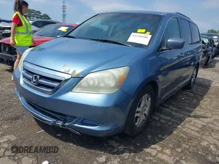 2006 Honda Odyssey EX z VIN 5FNRL38476B120251, wystawiony jako IAAI lot #42128586 z przebiegiem 171 372 mil mil oraz . Historia ofert i sprzedaży dostępna na DreamBid. Obrazek 2.
