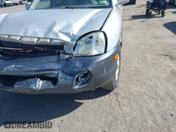 2006 Hyundai Santa Fe GLS with VIN KM8SC13D96U071585, listed as a IAAI auction lot 42005602 with 195,143 mi miles. Bid and sale history available at carsss.com. Image 6.