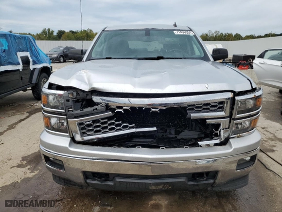2014 Chevrolet Silverado 1500 LT with VIN 3GCUKREH4EG406817, listed as a Copart auction lot 71496054 with 150,880 mi miles and Salvage Title. Bid and sale history available at carsss.com. Image 5.