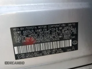 2011 Lexus IS 250 with VIN JTHBF5C29B2100606, listed as a Copart auction lot 52986805 with 193,286 mi miles and Salvage Title. Bid and sale history available at carsss.com. Image 13.