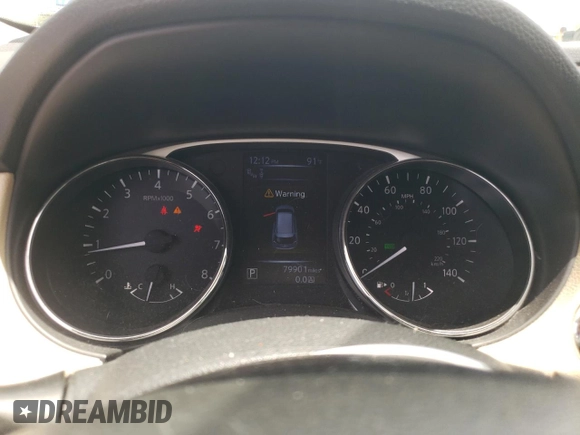 2016 Nissan Rogue SL with VIN 5N1AT2MT2GC880571, listed as a Copart auction lot 59388553 with 79,901 mi miles and Salvage Title. Bid and sale history available at carsss.com. Image 9.