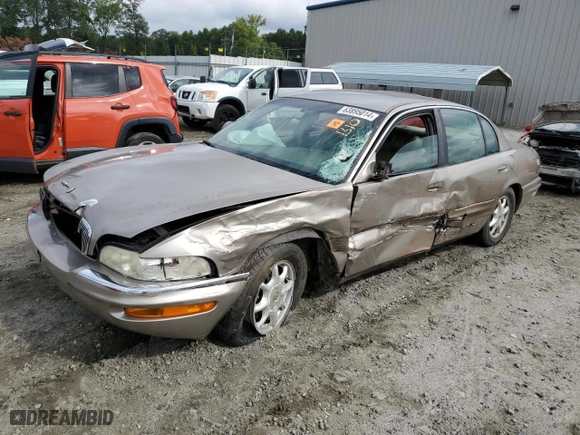 2002 Buick Park Avenue with VIN 1G4CW54K024213638, listed as a Copart auction lot 63895014 with 84,420 mi miles and Salvage Title. Bid and sale history available at carsss.com. Image 1.