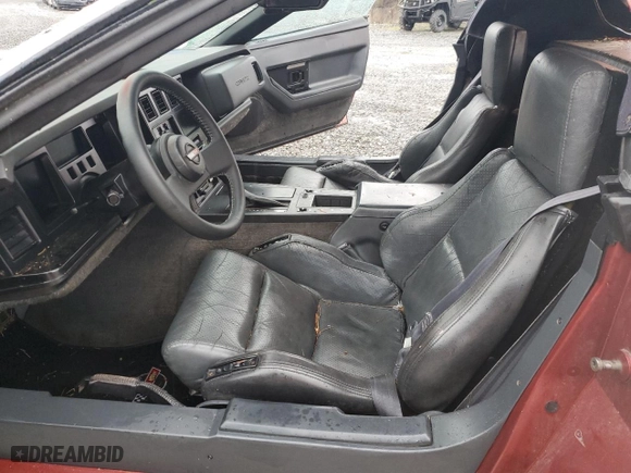 1986 Chevrolet Corvette with VIN 1G1YY6784G5900934, listed as a Copart auction lot 84873224 with 103,341 mi miles and Salvage Title. Bid and sale history available at carsss.com. Image 7.