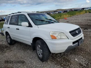 2005 Honda Pilot EX-L z VIN 5FNYF18505B042748, wystawiony jako Copart lot #56696285 z przebiegiem 181 638 mil mil oraz Szkoda całkowita • Salvage title. Historia ofert i sprzedaży dostępna na DreamBid. Obrazek 4.