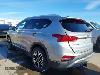 2020 Hyundai Santa Fe Limited with VIN 5NMS53AA6LH301900, listed as a IAAI auction lot 41295933 with 92,359 mi miles and . Bid and sale history available at DreamBid. Image 3.