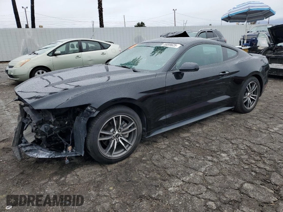 2017 Ford Mustang EcoBoost with VIN 1FA6P8TH7H5305926, listed as a Copart auction lot 49099625 with 33,258 mi miles and Salvage Title. Bid and sale history available at carsss.com. Image 1.