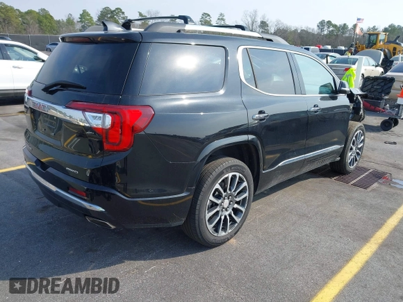 2020 GMC Acadia Denali with VIN 1GKKNXLS1LZ115016, listed as a IAAI auction lot 41459134 with 48,087 mi miles and . Bid and sale history available at DreamBid. Image 4.