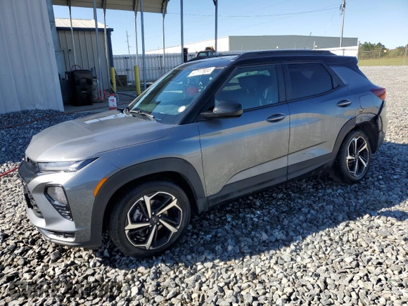 2021 Chevrolet TrailBlazer RS with VIN KL79MTSL1MB005722, listed as a Copart auction lot 47117804 with 79,070 mi miles and . Bid and sale history available at DreamBid. Image 1.