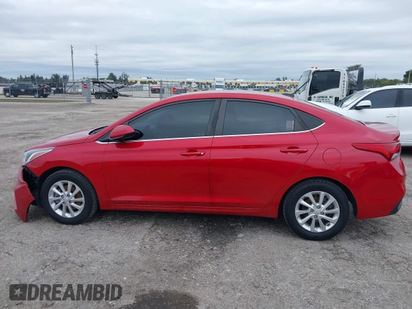 2019 Hyundai Accent SE with VIN 3KPC24A35KE065900, listed as a IAAI auction lot 41409803 with 33,917 mi miles. Bid and sale history available at carsss.com. Image 14.