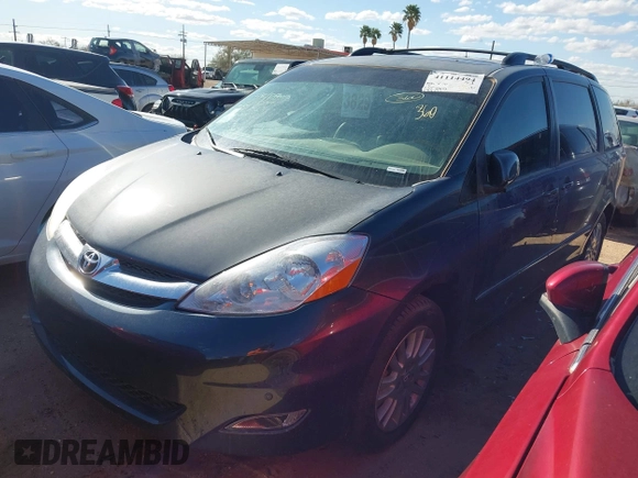 2009 Toyota Sienna XLE with VIN 5TDZK22C99S244857, listed as a IAAI auction lot 41114494 with 135,750 mi miles and . Bid and sale history available at DreamBid. Image 2.
