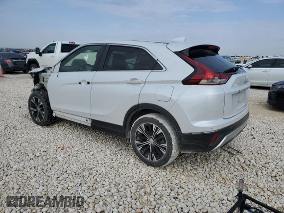 2022 Mitsubishi Eclipse Cross SE z VIN JA4ATWAA2NZ045931, wystawiony jako Copart lot #44784505 z przebiegiem 55 340 mil mil oraz Szkoda całkowita • Salvage title. Historia ofert i sprzedaży dostępna na DreamBid. Obrazek 2.