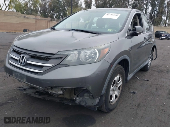 2014 Honda CR-V LX with VIN 2HKRM3H37EH522033, listed as a IAAI auction lot 42139386 with 156,214 mi miles. Bid and sale history available at carsss.com. Image 18.