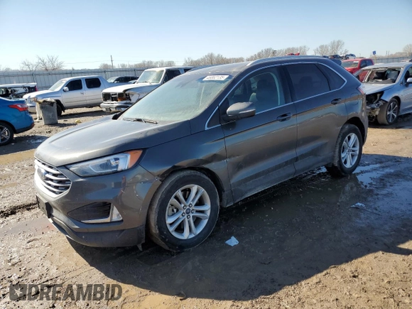 2019 Ford Edge SEL with VIN 2FMPK4J90KBC24380, listed as a Copart auction lot 46862135 with 67,905 mi miles and Salvage title. Bid and sale history available at DreamBid. Image 1.