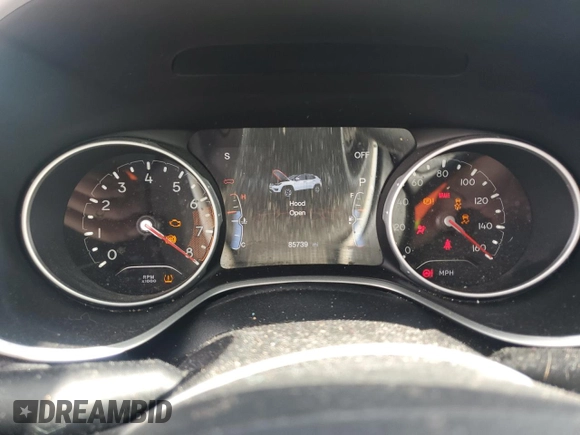 2021 Jeep Compass Latitude z VIN 3C4NJCBB6MT507917, wystawiony jako Copart lot #56979785 z przebiegiem 85 739 mil mil oraz Szkoda całkowita • Salvage title. Historia ofert i sprzedaży dostępna na DreamBid. Obrazek 9.