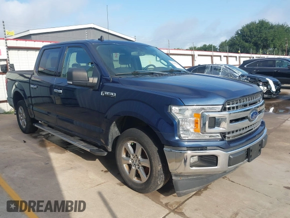 2019 Ford F-150 XL with VIN 1FTEW1C59KKC97620, listed as a IAAI auction lot 42395888 with 71,737 mi miles and . Bid and sale history available at DreamBid. Image 1.