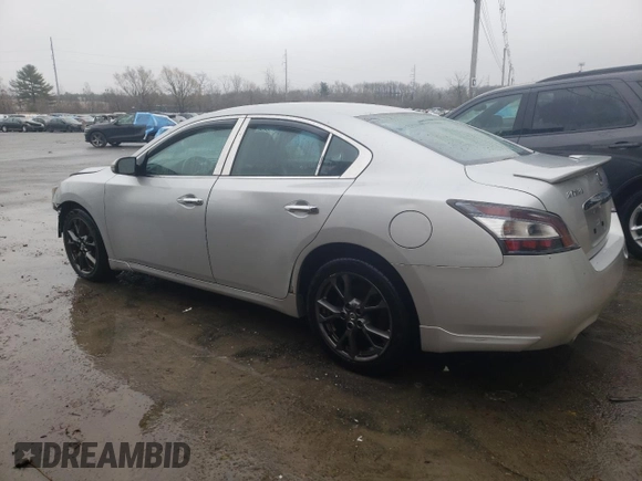 2014 Nissan Maxima SV z VIN 1N4AA5AP5EC470921, wystawiony jako Copart lot #49604805 z przebiegiem Nie podano mil oraz Czysty tytuł • Clean title. Historia ofert i sprzedaży dostępna na DreamBid. Obrazek 2.