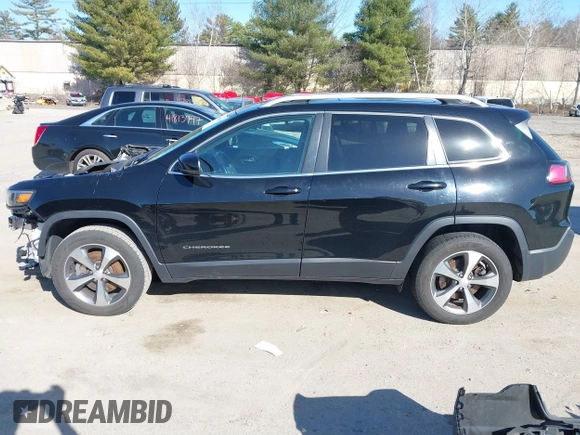 2020 Jeep Cherokee Limited with VIN 1C4PJMDX8LD643445, listed as a IAAI auction lot 41810758 with 127,703 mi miles. Bid and sale history available at carsss.com. Image 15.