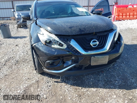 2018 Nissan Murano S with VIN 5N1AZ2MH7JN126104, listed as a IAAI auction lot 41318056 with 136,505 mi miles and . Bid and sale history available at DreamBid. Image 6.