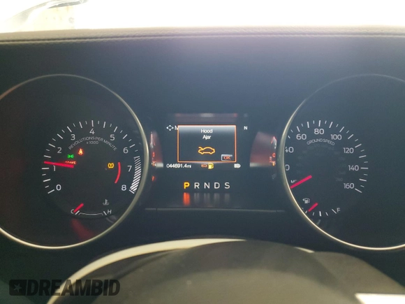 2021 Ford Mustang EcoBoost with VIN 1FA6P8TH8M5121704, listed as a Copart auction lot 60731115 with 44,691 mi miles and Salvage title. Bid and sale history available at DreamBid. Image 9.