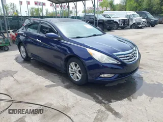 2013 Hyundai Sonata GLS with VIN 5NPEB4AC5DH802732, listed as a IAAI auction lot 42036843 with 103,165 mi miles and . Bid and sale history available at carsss.com. Image 1.