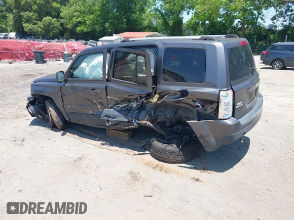 2017 Jeep Patriot High Altitude with VIN 1C4NJRFB6HD206010, listed as a IAAI auction lot 42316909 with Not provided miles and . Bid and sale history available at DreamBid. Image 3.