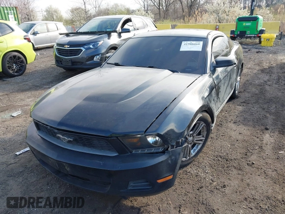 2010 Ford Mustang V6 with VIN 1ZVBP8AN6A5120674, listed as a IAAI auction lot 41986060 with 144,388 mi miles and . Bid and sale history available at carsss.com. Image 17.