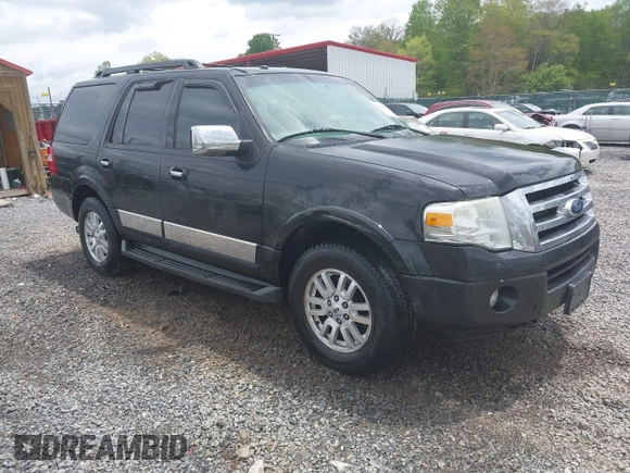 2013 Ford Expedition XLT with VIN 1FMJU1J51DEF56184, listed as a IAAI auction lot 42204678 with 164,355 mi miles and . Bid and sale history available at DreamBid. Image 1.