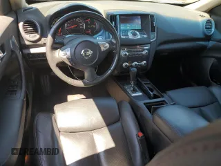 2014 Nissan Maxima SV with VIN 1N4AA5AP1EC463805, listed as a Copart auction lot 64357645 with 129,972 mi miles and Salvage title. Bid and sale history available at DreamBid. Image 8.