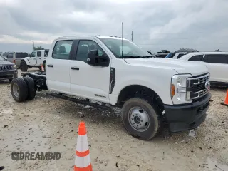 2024 Ford F-350 XL with VIN 1FD8W3HT6REE02974, listed as a Copart auction lot 55772355 with 1,453 mi miles and Salvage title. Bid and sale history available at DreamBid. Image 4.