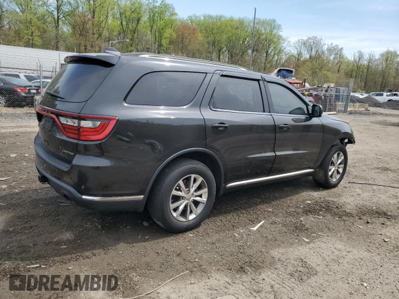 2015 Dodge Durango Limited with VIN 1C4RDJDG3FC715581, listed as a Copart auction lot 53527135 with 152,327 mi miles and Salvage Title. Bid and sale history available at carsss.com. Image 3.