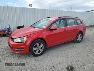 2015 Volkswagen Golf SportWagen TDI SE with VIN 3VWCA7AU1FM513989, listed as a Copart auction lot 78000464 with 83,572 mi miles and Salvage Title. Bid and sale history available at carsss.com. Image 1.