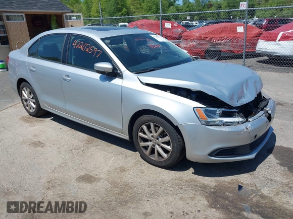 2012 Volkswagen Jetta SE with VIN 3VWDP7AJ8CM465069, listed as a IAAI auction lot 42202597 with 106,963 mi miles and . Bid and sale history available at DreamBid. Image 1.