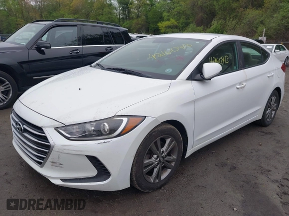 2017 Hyundai Elantra Limited z VIN 5NPD84LF8HH117065, wystawiony jako IAAI lot #42160413 z przebiegiem 107 525 mil mil oraz . Historia ofert i sprzedaży dostępna na DreamBid. Obrazek 2.
