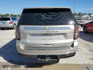 2021 Chevrolet Suburban LT with VIN 1GNSCCKD0MR313964, listed as a Copart auction lot 47876455 with 30,213 mi miles and Salvage Title. Bid and sale history available at carsss.com. Image 6.