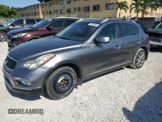 2017 Infiniti QX50 z VIN JN1BJ0RR0HM416631, wystawiony jako Copart lot #58996085 z przebiegiem 101 051 mil mil oraz Tytuł czysty. Historia ofert i sprzedaży dostępna na DreamBid. Obrazek 1.