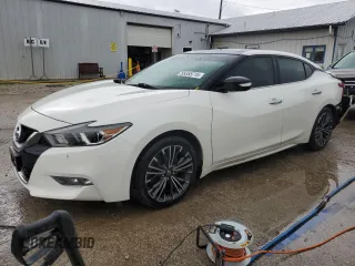 2016 Nissan Maxima SV with VIN 1N4AA6AP1GC441974, listed as a Copart auction lot 55355715 with 143,941 mi miles and Salvage title. Bid and sale history available at DreamBid. Image 1.