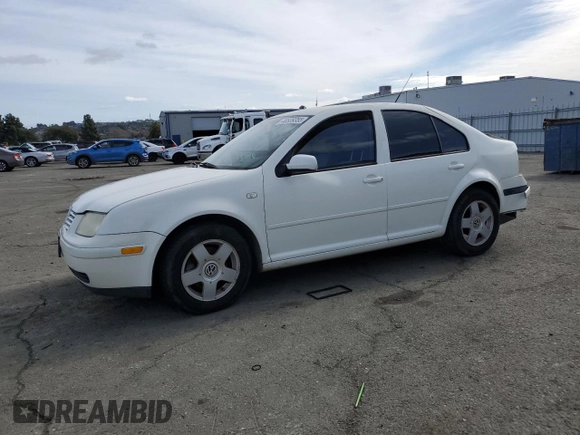 2002 Volkswagen Jetta GL с VIN 3VWRK69M52M024396, выставлен на аукционе Copart как лот 45539355 с пробегом 142 880 миль миль и Списание • Salvage title. История ставок и продаж доступна на DreamBid. Изображение 1.