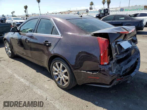 2008 Cadillac CTS RWD w/1SB with VIN 1G6DP57VX80121077, listed as a Copart auction lot 64045504 with 140,299 mi miles and Salvage Title. Bid and sale history available at carsss.com. Image 2.