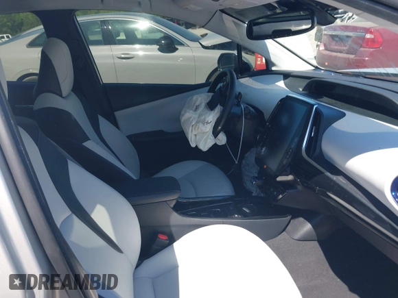 2020 Toyota Prius L Eco z VIN JTDKARFUXL3125434, wystawiony jako IAAI lot #42201623 z przebiegiem 58 609 mil mil oraz . Historia ofert i sprzedaży dostępna na DreamBid. Obrazek 5.